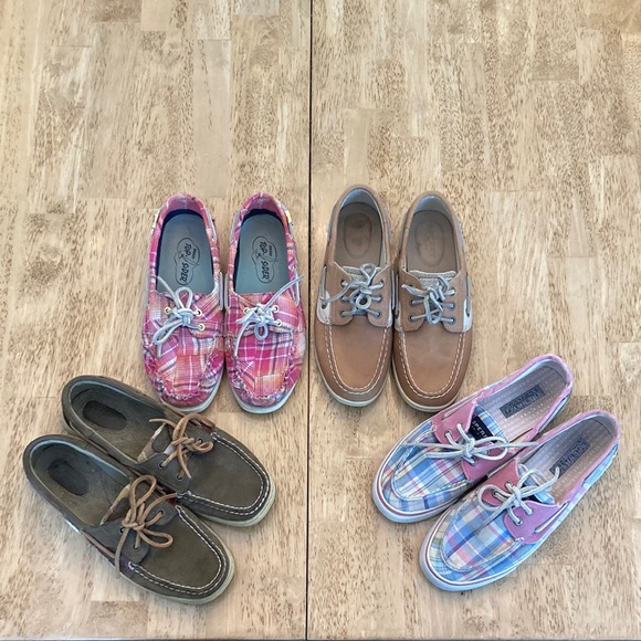 Sperry Shoes - Bundle of four pair Sperry Topsiders
